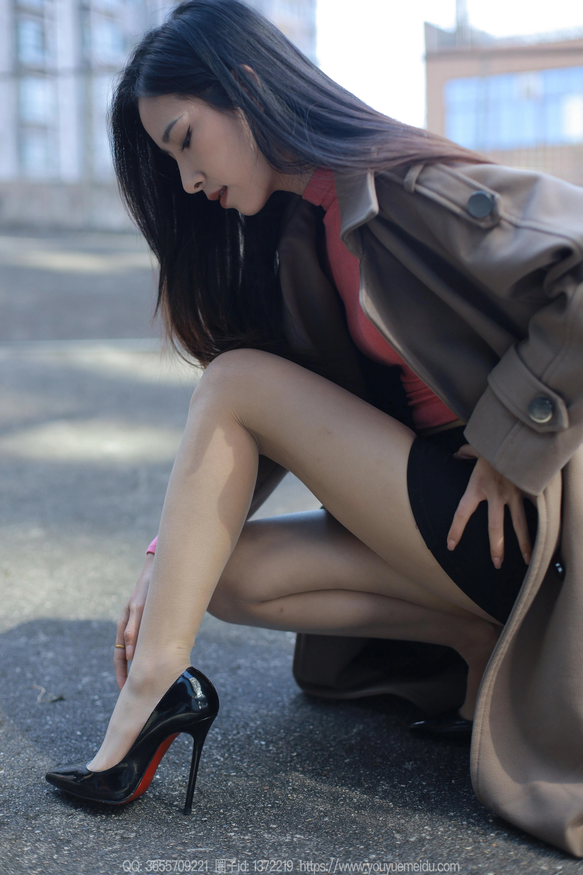 [IESS异思趣向] 2023.11.19 丝享家 1589 美子《风衣的季节》 1